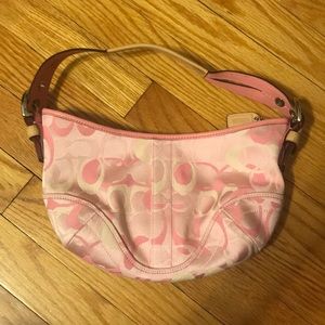 Light pink Coach purse